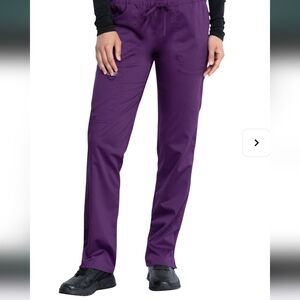 Straight Leg Drawstring Pant With Knit Contrast - Tall